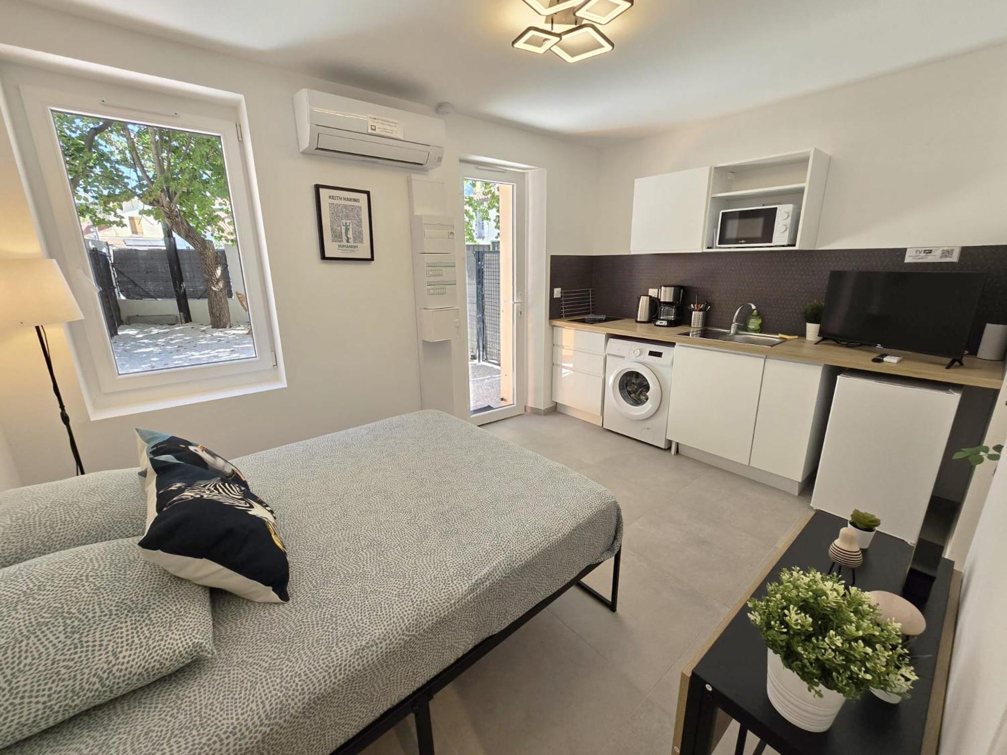 Gregbnb - Studio 17M2 - Terrasse - Clim - Ouest - 4 Tolón Exterior foto